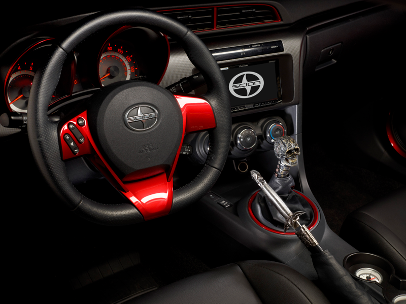 Illustration for article titled This Sick Slayer-Themed Scion tC Is Easily The Metalest Scion Ever